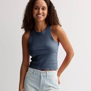 ⭐️FWP - Cropped and Ribbed Tank Top by SO